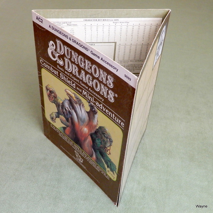 Image for Combat Shield (Dungeons & Dragons Accessory AC2 - NO MINI-ADVENTURE) - PLAY COPY