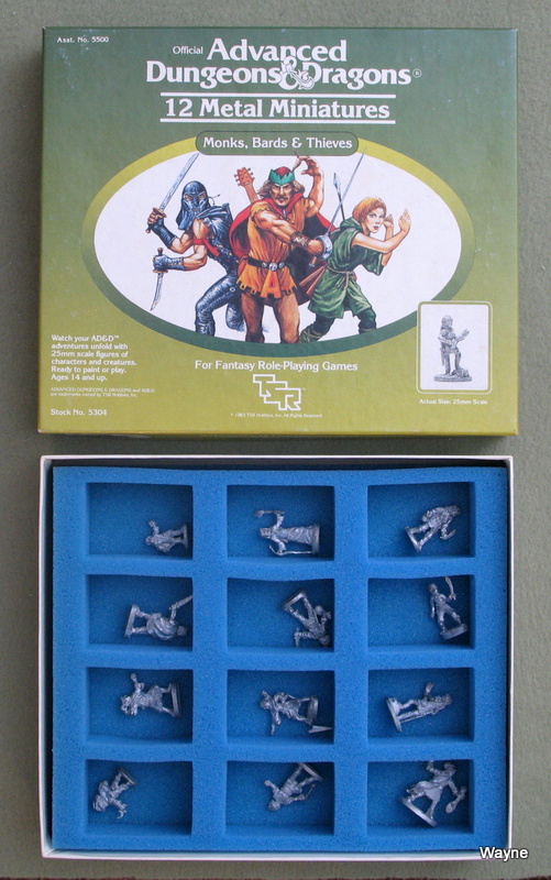 Image for Monks, Bards & Thieves (Advanced Dungeons & Dragons Metal Miniatures)
