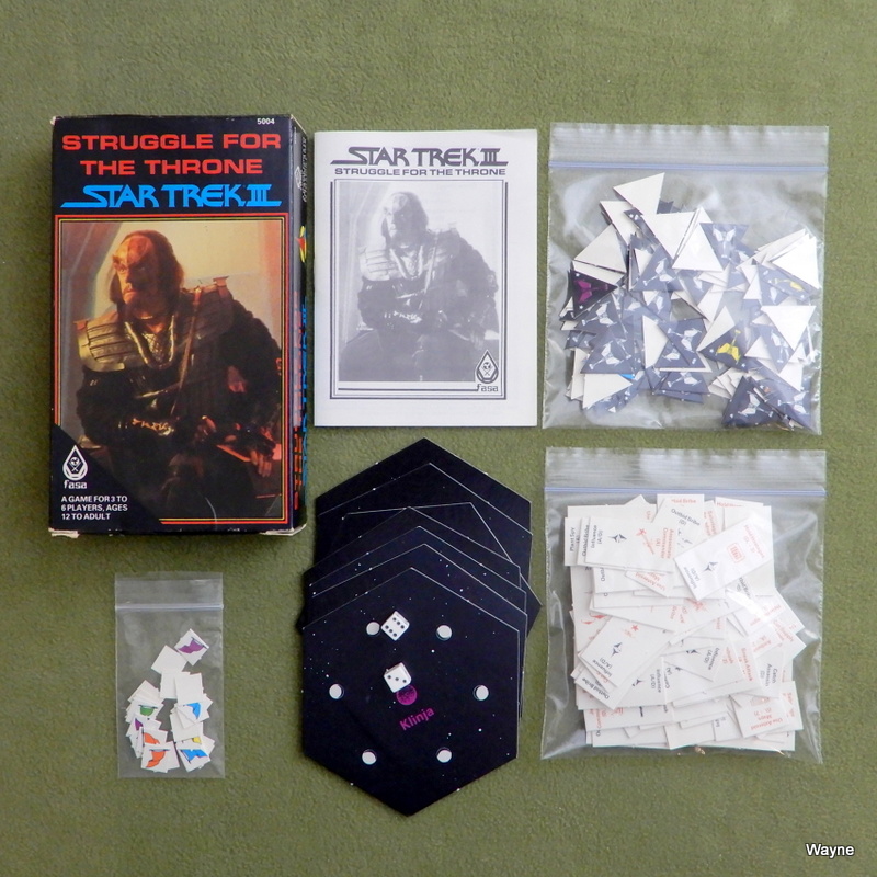 Image for Star Trek III: Struggle For The Throne Game