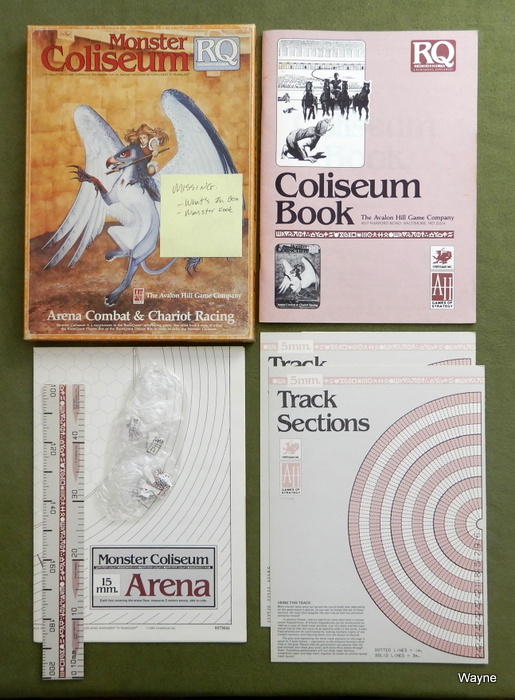 Image for Monster Coliseum (Runequest) - INCOMPLETE