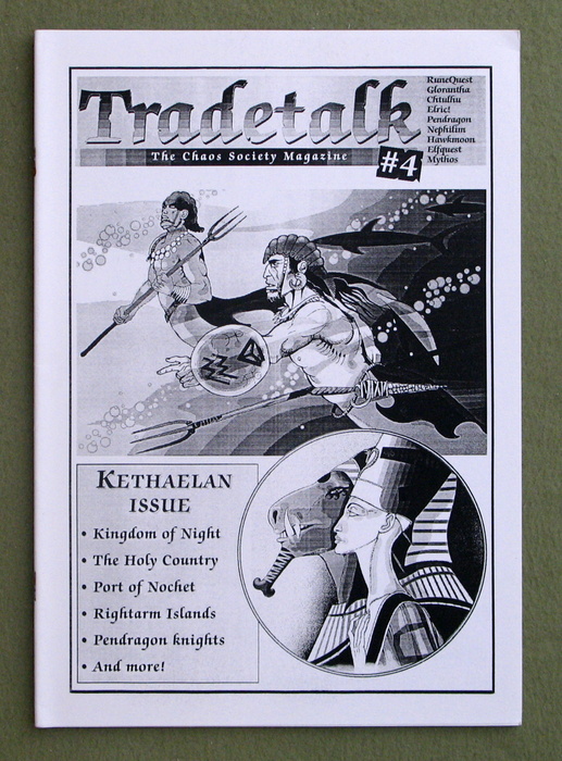 Image for Tradetalk, Issue 4 (The Chaos Society Magazine: Glorantha, Hero Wars, HeroQuest, RuneQuest)