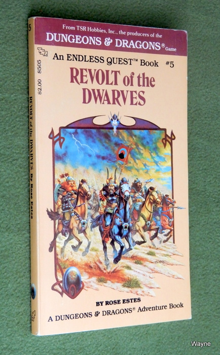 Image for Revolt of the Dwarves (Endless Quest Book 5: Dungeons & Dragons)