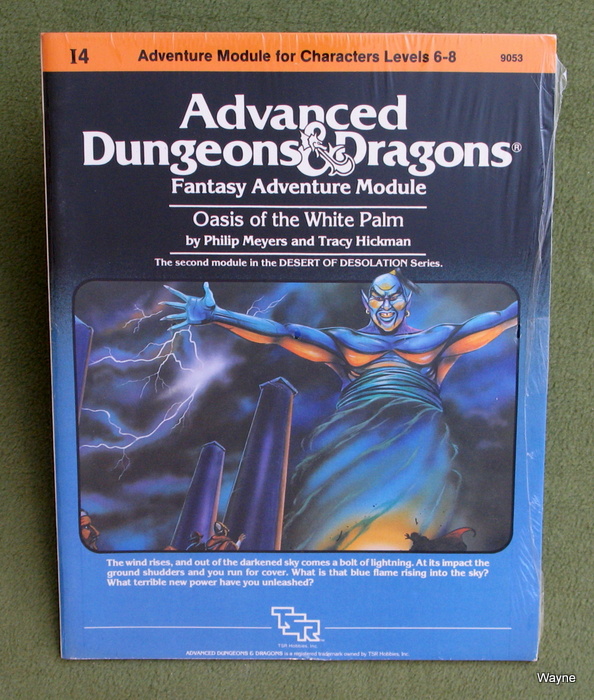 Image for Oasis of the White Palm (Advanced Dungeons & Dragons module I4) - SHRINKWRAP