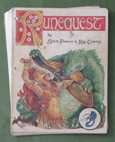 Image for Runequest, 2nd edition - 3-HOLE-PUNCHED - WORN