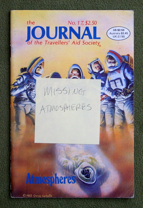 Image for Journal of the Travellers' Aid Society, Issue 17 - MISSING ATMOSPHERES INSERT