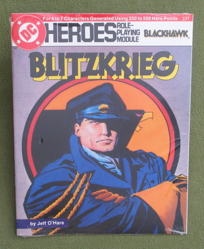Image for Blitzkrieg (DC Heroes Role-Playing Module Featuring Blackhawk)