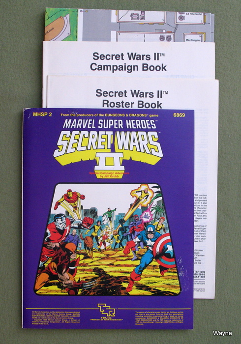 Image for Secret Wars II (Marvel Super Heroes Module MHSP2)