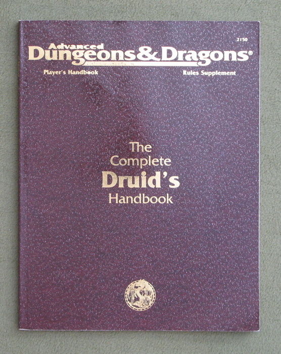 Image for The Complete Druid's Handbook (Advanced Dungeons & Dragons: Rules Supplement)