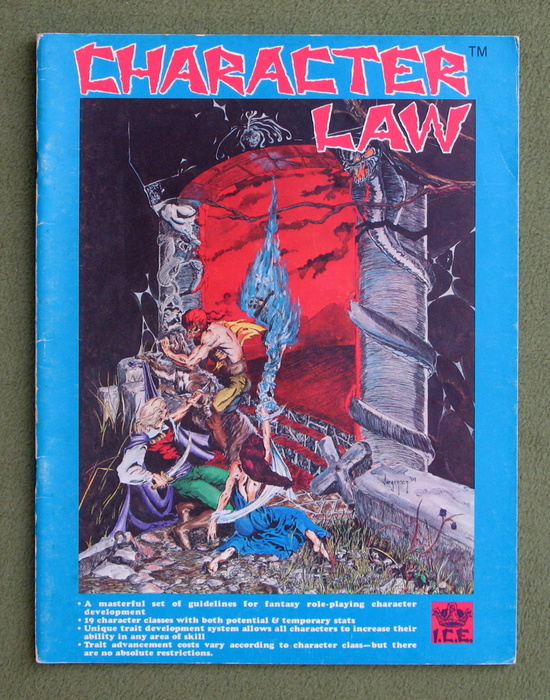 Image for Character Law, 1st Edition (Rolemaster) - PLAY COPY