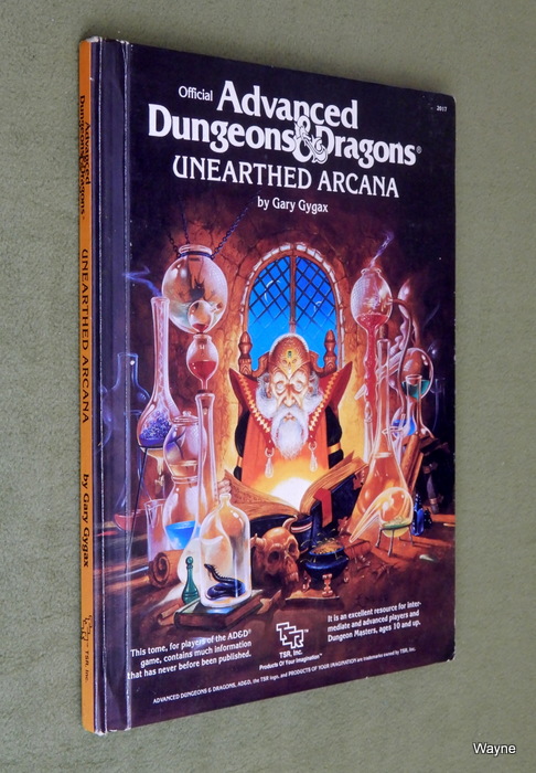Image for Unearthed Arcana (Advanced Dungeons and Dragons)