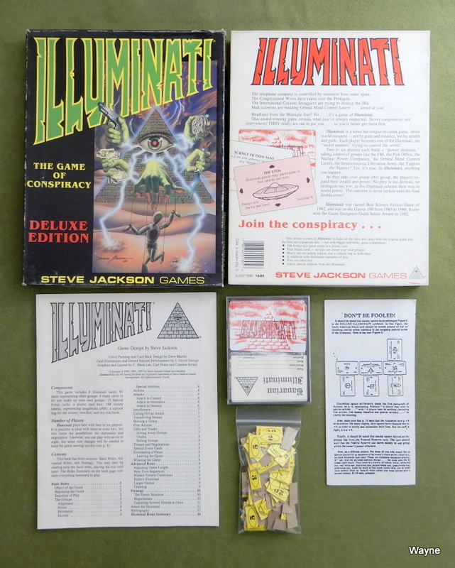 Image for Illuminati: The Game of Conspiracy (Deluxe Edition)