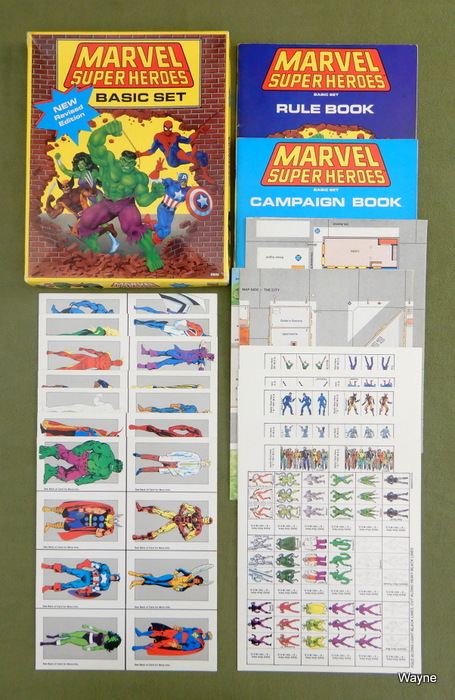 Image for Marvel Super Heroes: Basic Set (Revised Edition)