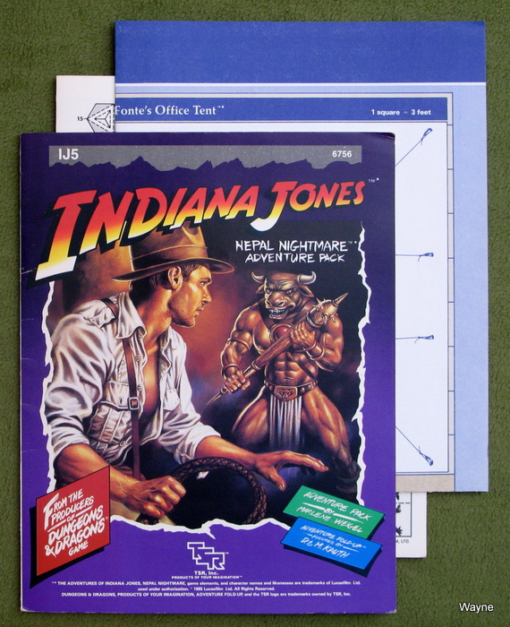 Image for Nepal Nightmare (Adventures of Indiana Jones Module IJ5)