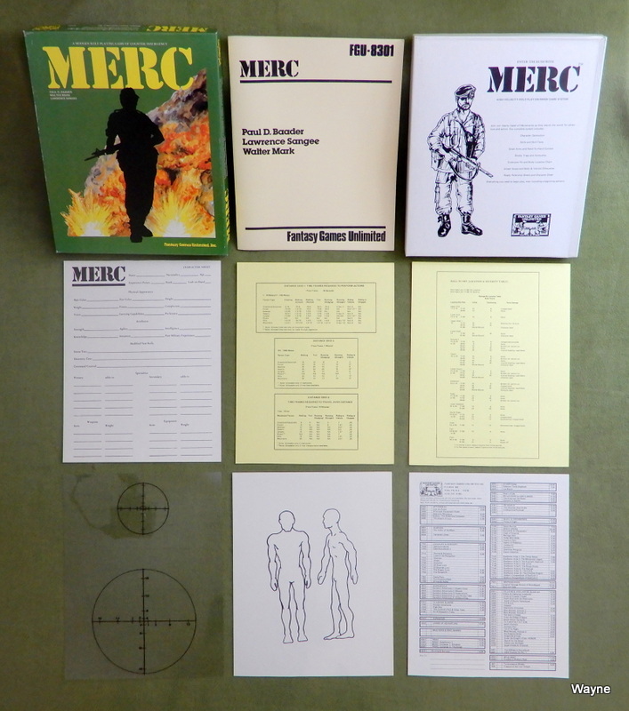 Image for MERC: A Modern Role Playing Game of Counter Insurgency