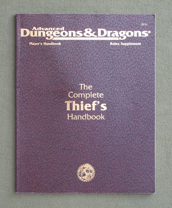 Image for Complete Thief's Handbook (Advanced Dungeons & Dragons Accessory PHBR2)