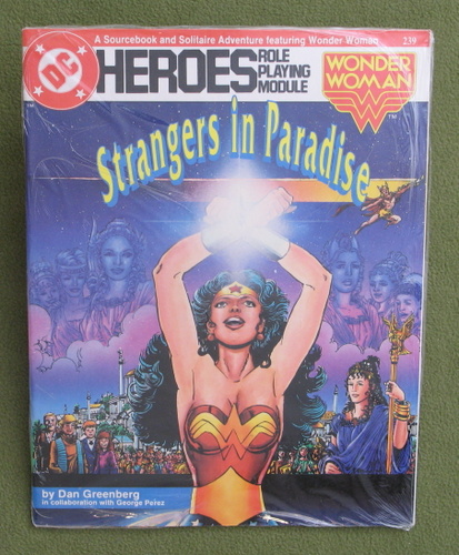 Image for Strangers in Paradise (DC Heroes Role-Playing Module Featuring Wonder Woman)
