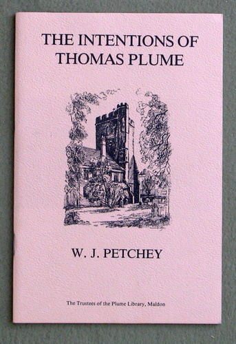 The Intentions of Thomas Plume: Based on the 1981 Plume Lecture Image for The Intentions of Thomas Plume: Based on the 1981 Plume Lecture