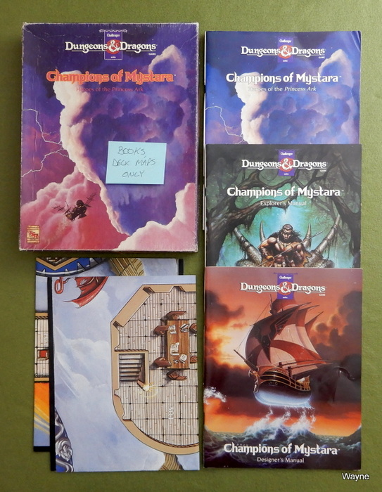Image for Champions of Mystara (D&D) - BOOKS, DECK MAPS ONLY