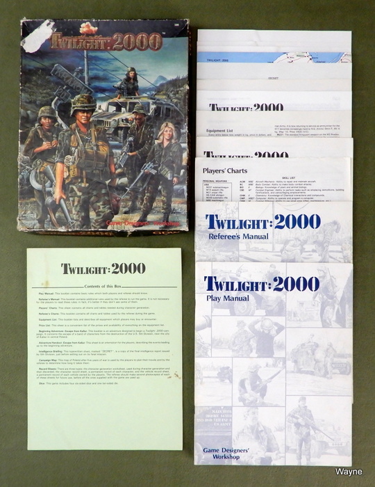 Image for Twilight 2000 (1st edition) - PLAY SET