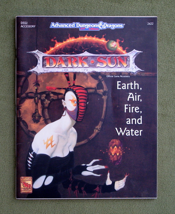 Image for Earth, Air, Fire and Water (Advanced Dungeons & Dragons: Dark Sun Setting Accessory DSS2)