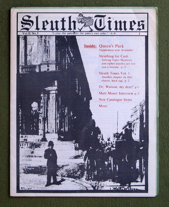 Image for Sleuth Times, Vol II No. 3 (Sherlock Holmes Consulting Detective)