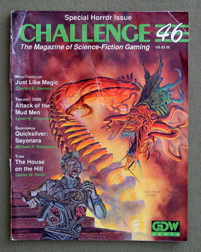 Challenge Magazine, Issue 46 - LOOSE COVER Image for Challenge Magazine, Issue 46 - LOOSE COVER
