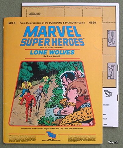 Image for Lone Wolves (Marvel Super Heroes module MH4)