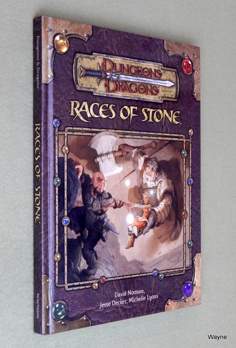 Image for Races of Stone (Dungeons & Dragons d20 3.5 Fantasy Roleplaying Supplement)