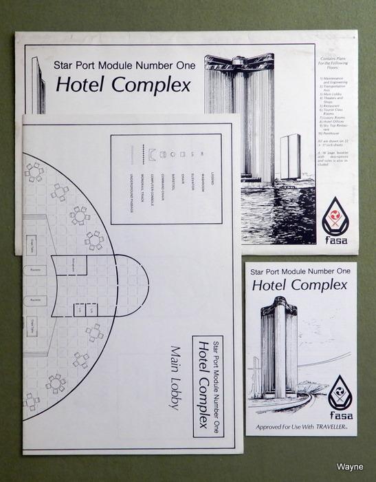 Image for Hotel Complex: Star Port Module Number One (Traveller RPG)