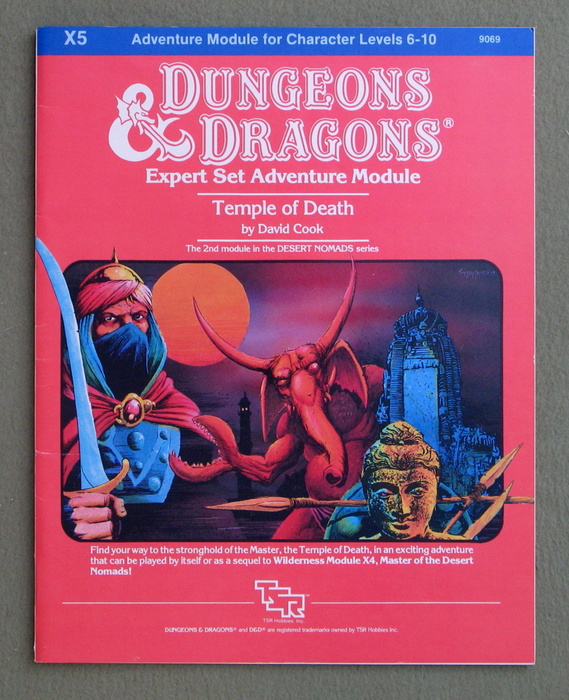 Temple of Death (Dungeons and Dragons Module X5) Image for Temple of Death (Dungeons and Dragons Module X5)