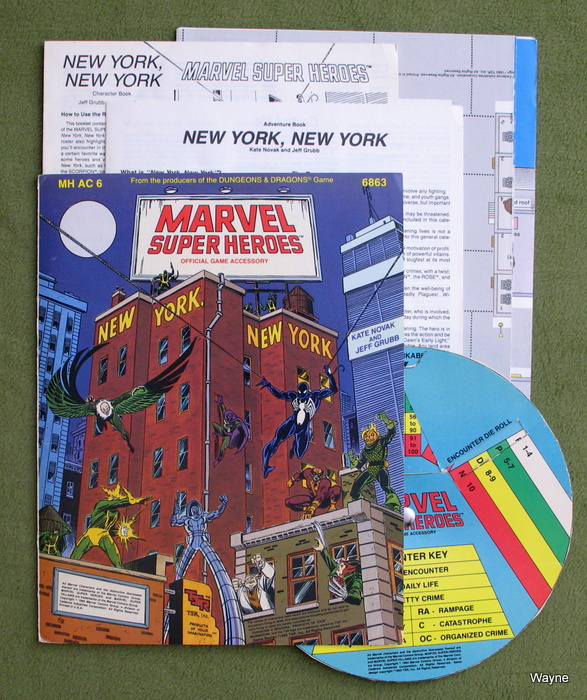 Image for New York, New York (Marvel Super Heroes Module MHAC6)