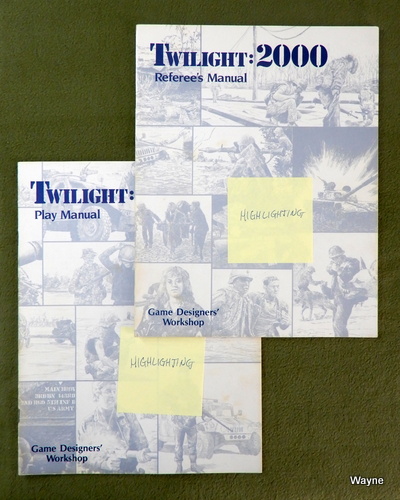 Image for REFEREE'S & PLAY MANUAL: Twilight 2000 - HIGHLIGHTING