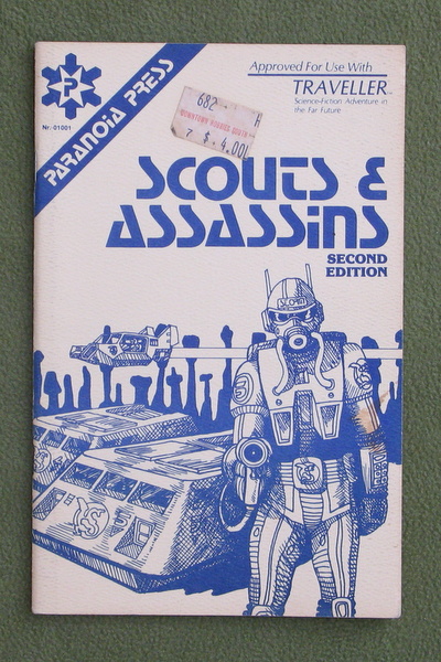 Image for Scouts & Assassins, 2nd Edition (Traveller) - NO MAP