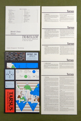 Image for Tarsus (Traveller) - NO BOX - MISSING CHARACTER CARDS