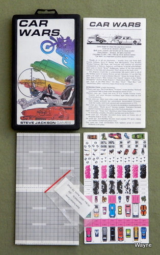 Image for Car Wars (Original Plastic Case Set)