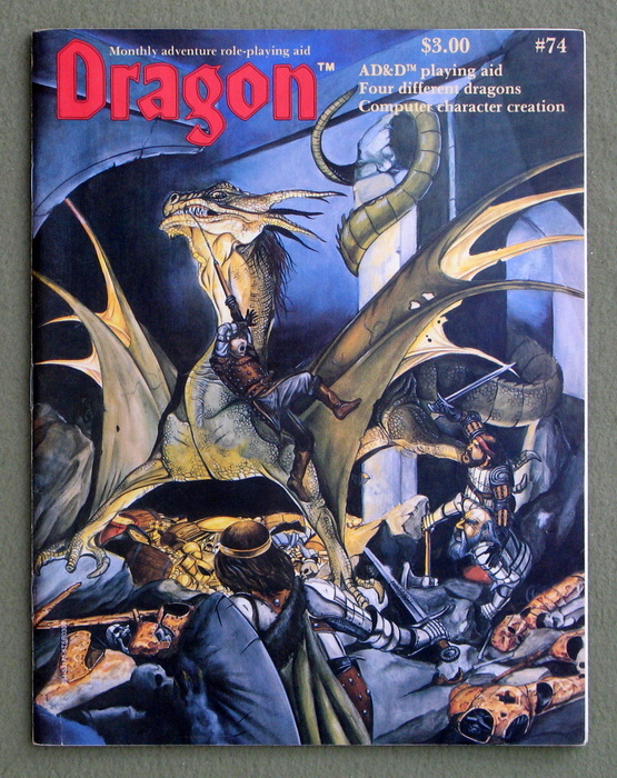 Image for Dragon Magazine, Issue 74 - NO COMBAT WHEEL