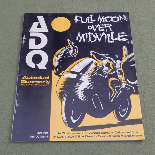 Image for Autoduel Quarterly/ADQ: Vol. 7, No. 4 (Car Wars)