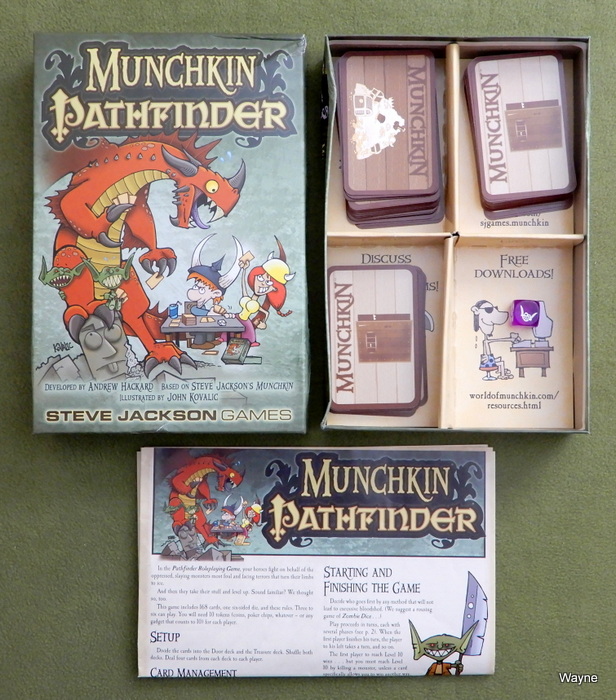 Image for Munchkin Pathfinder: Card Game