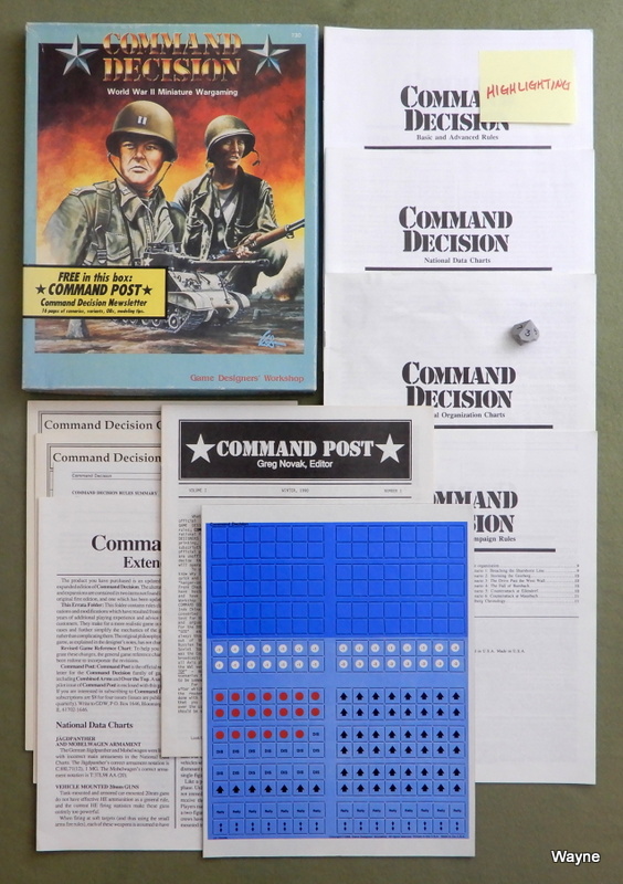 Image for Command Decision: World War II Miniature Wargaming - PLAY SET