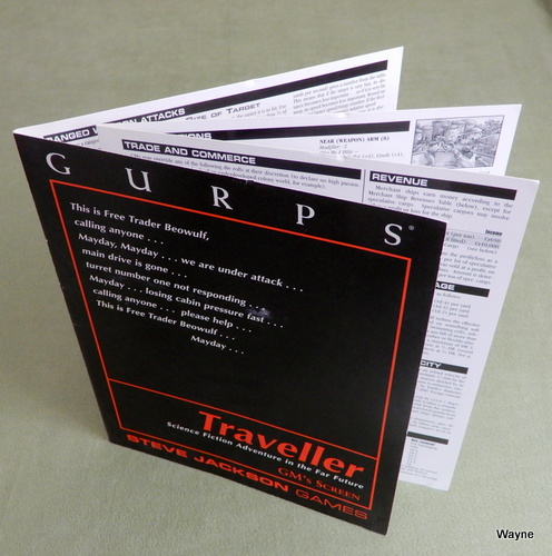 Image for GURPS Traveller: GM Screen - SCREENS ONLY