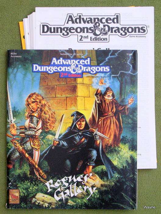 Image for Rogues' Gallery (Advanced Dungeons & Dragons Accessory REF6)