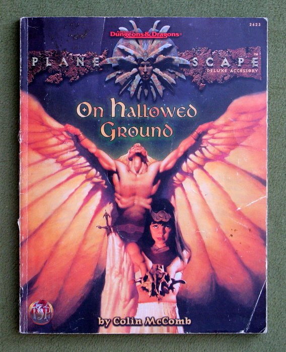 Image for On Hallowed Ground (Advanced Dungeons & Dragons: Planescape) - WORN PLAY COPY