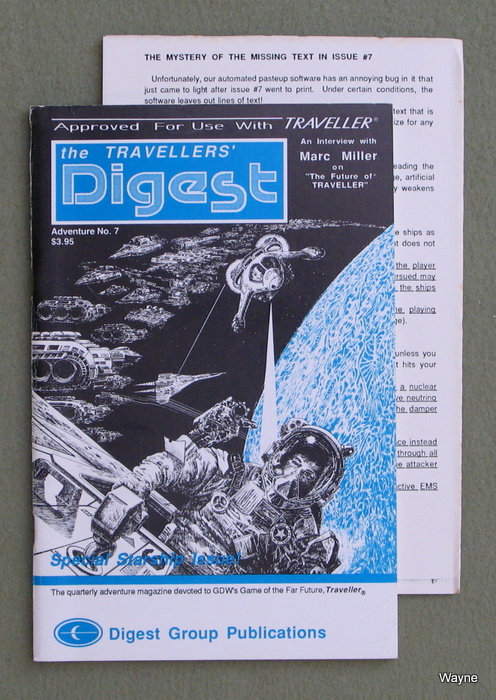 Image for Travellers' Digest, Issue 7 (Traveller RPG)
