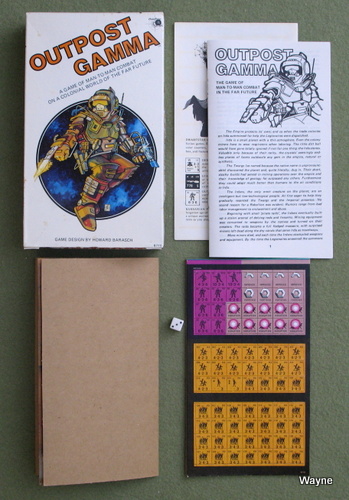 Image for Outpost Gamma: A Game of Man-to-Man Combat on a Colonial World of the Far Future