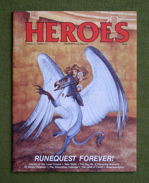 Image for HEROES Role-Playing Magazine: Volume 1, Number 6
