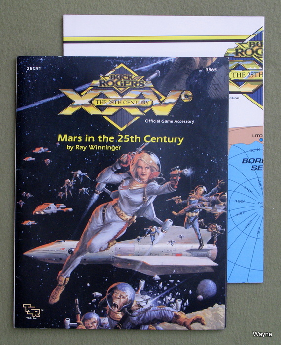 Image for Mars in the 25th Century (Buck Rogers RPG accessory XXVCR1)