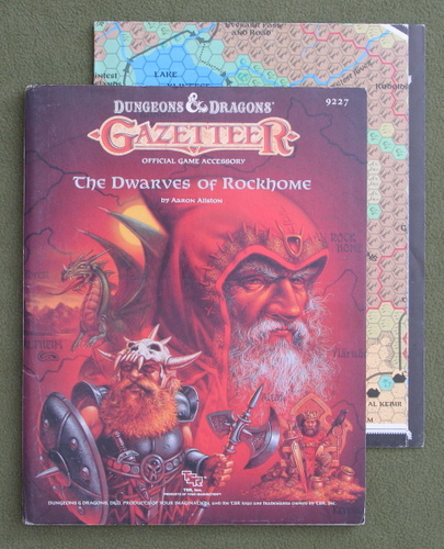 Image for The Dwarves of Rockhome (Dungeons & Dragons Gazetteer GAZ6)