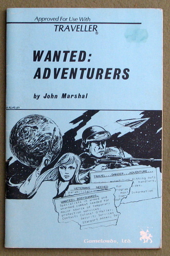 Wanted: Adventurers (Traveller) Image for Wanted: Adventurers (Traveller)