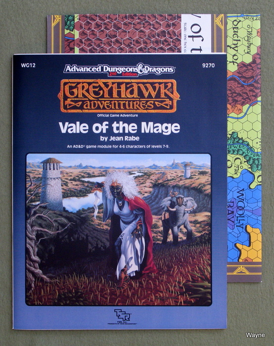 Image for Vale of the Mage (Advanced Dungeons & Dragons/Greyhawk Module WG12)