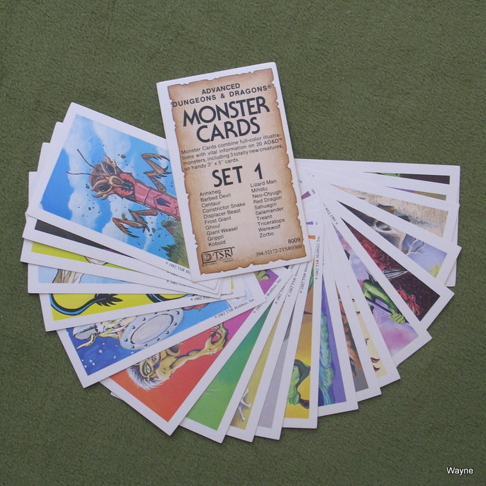 Image for Monster Cards, Set 1 (Advanced Dungeons and Dragons)